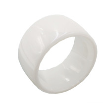 Fashion Hot Selling White Ceramic Ring Couple Rings Jewelry